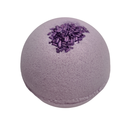 LAVENDER BUBBLY BATH BOMB PIC