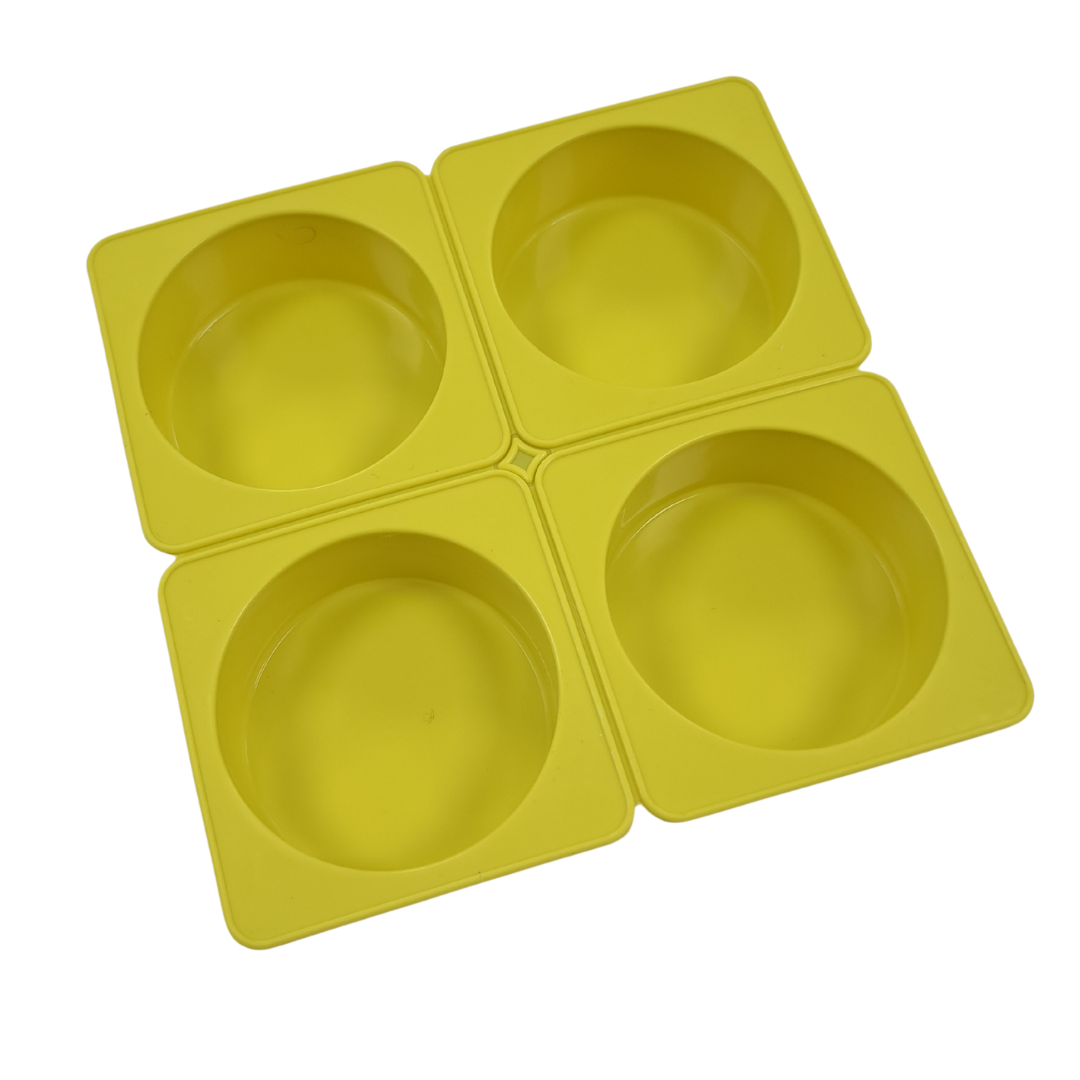 SILICONE SOAP MOLD - 4 CAVITIES