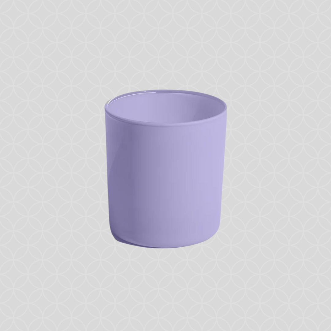 CANDLE VESSEL - LILAC MATTE