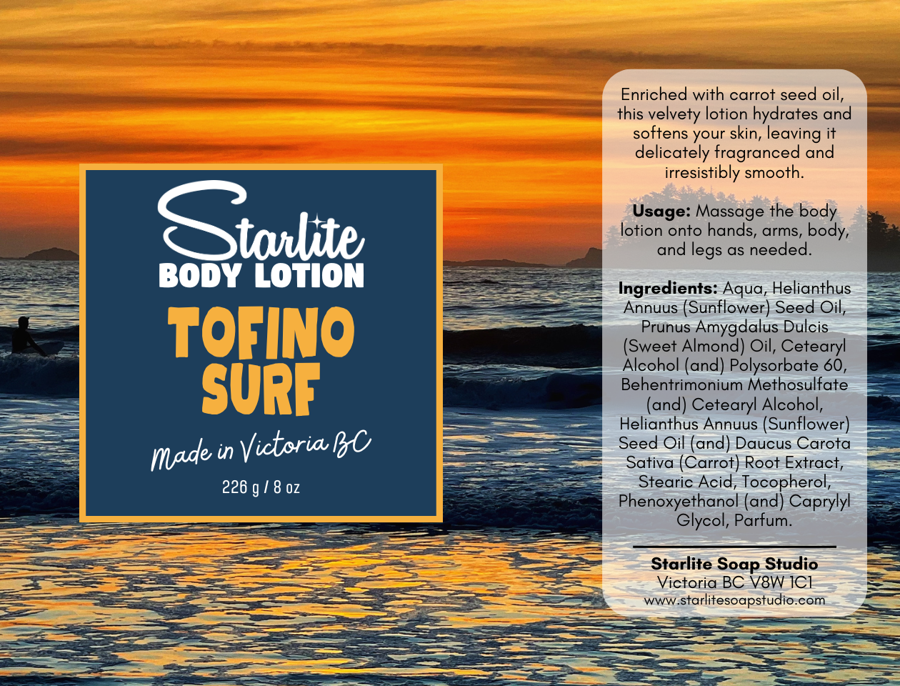 TOFINO SURF BODY LOTION