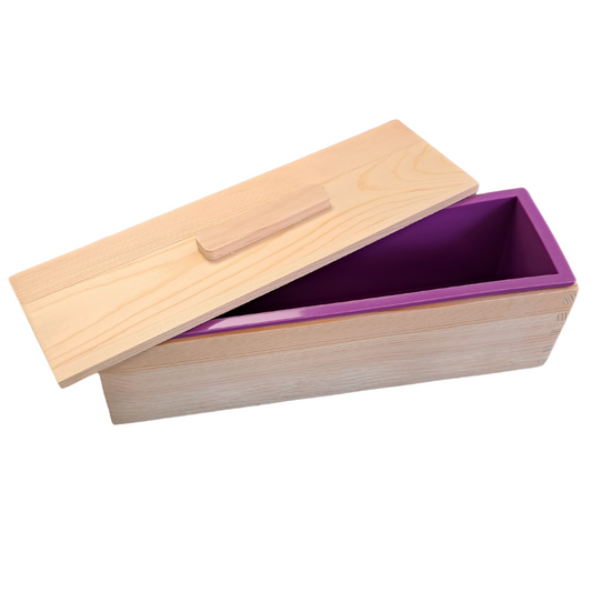 Wooden Soap Mold - Silicone