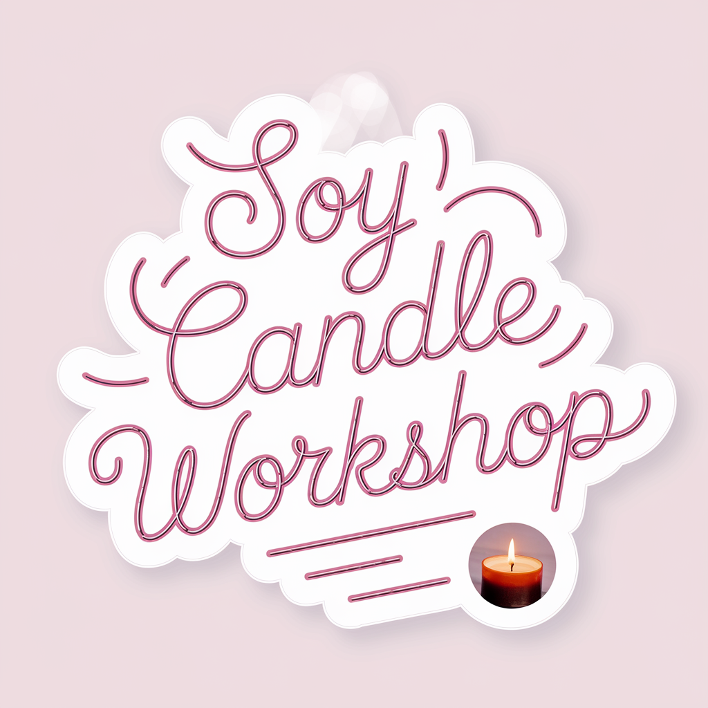 SCENTED SOY CANDLE MAKING WORKSHOP (16+)