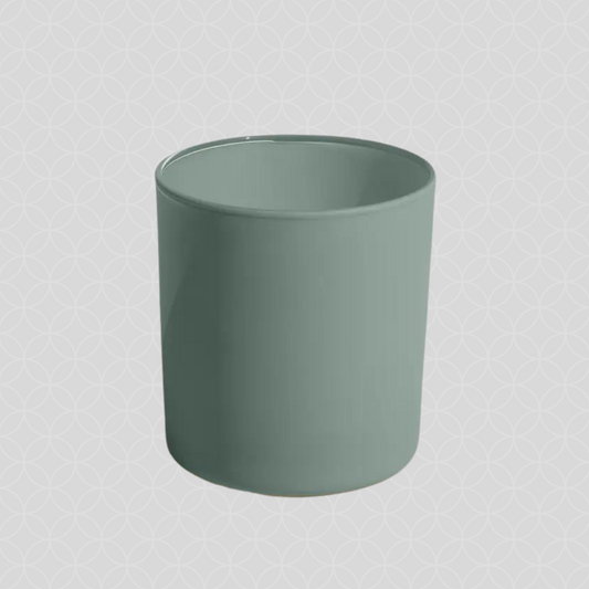 matte sage candle vessel