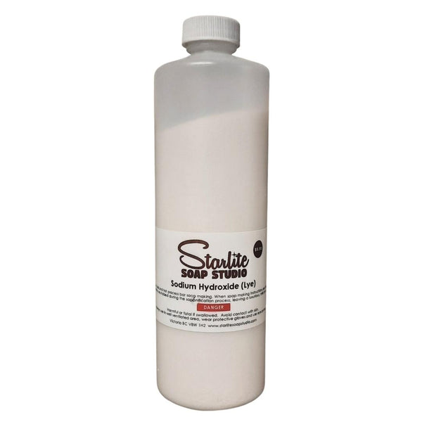 SODIUM HYDROXIDE (FOR COLD PROCESS SOAP MAKING) Starlite Soap Studio